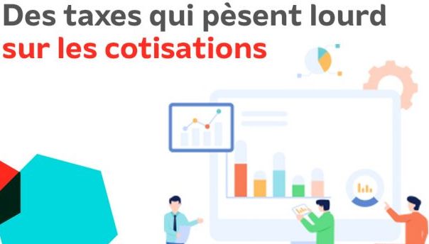 Des taxes qui pèsent lourd dans les cotisations