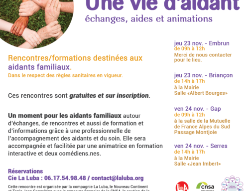 Rencontres / Formations « Une Vie d’Aidant »