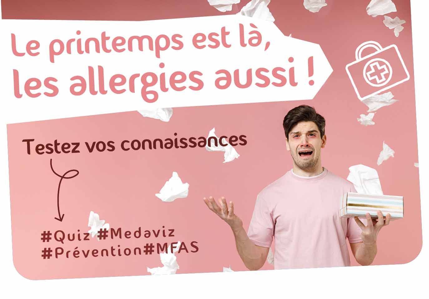 Le printemps est là, et avec lui reviennent les allergies !